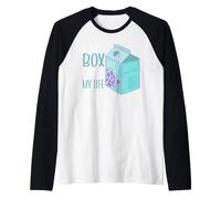 A Juice Box Saved My Life Diabetes Awareness Month Diabetics Raglan Baseball Tee