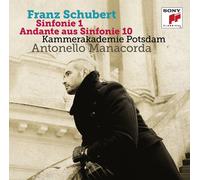 A. KAMMERAKADEMIE POTSDAM/MANACORDA-SINFONIEN 1&10 (FRAGMENT) CD NEW SCHUBERT