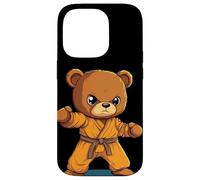 A Karate Teddy Bear for the Ultimate Playful Fighter Case for iPhone 14 Pro