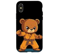 A Karate Teddy Bear for the Ultimate Playful Fighter Case for iPhone X/XS