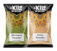 A Kilo of Spices | Amla & Bhringraj Powder Bundle 2Kg | Complete Hair & Wellness Solution | Natural Immunity Booster, Scalp Nourishment & Hair Growth | Pure Ayurvedic Powders