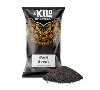 A Kilo of Spices | Basil Seeds 10Kg | Basil Seeds for Eating | Edible Sabja, Tukmaria for Falooda & Desserts | Low-Calorie Superfood for Drinks & Recipes