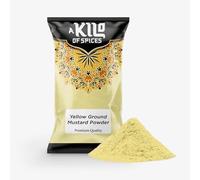 A Kilo of Spices Ground Mustard Powder 1kg, Yellow Mustard, Culinary Spice | Finely ground yellow seeds, tangy aromatic culinary seasoning, ideal for cooking, baking, marinades, dressings and sauces.