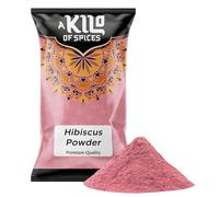 A Kilo of Spices | Hibiscus Flower Powder (10Kg) - Dried Petals Powder for Tea, Smoothies, Culinary Delights - Vibrant Red Color, Rich in Antioxidants | Refreshing Addition to Your Healthy Lifestyle