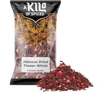 A Kilo Of Spices | Hibiscus Whole Dried Flower Tea 5 Kg | Sun-Dried | Vegan | GMO-Free | Rich in Antioxidants and Refreshing Flavors | Ideal For Hibiscus Tea