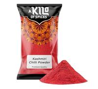 A Kilo Of Spices | Kashmiri Chilli Ground Powder 10kg | Premium Kashmiri Red Chilli Powder for Authentic Flavours | Ideal for Indian Curries, Tandoori, Marinades & Global Cuisine