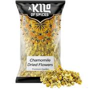 A Kilo of Spices | Premium Dried Chamomile Flowers Tea Infusion - 200g | Egyptian Chamomile Flowers, Natural and Soothing Herbal Tea for Relaxation, and Wellness | Perfect for Daily Use
