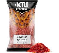 A Kilo of Spices | Real A-Grade Spanish Saffron 1g - Premium Aromatic Kesar Saffron Threads for Culinary Excellence | Elevate Your Recipes with the Finest Saffron Spice