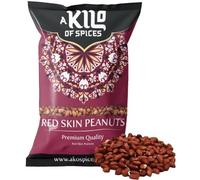 A Kilo of Spices Red Skin Peanuts 1kg, Whole Raw, Unroasted, Unsalted
