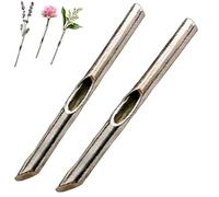 A Kind Brooch - Every Bloom Tells a Different Story,DIY Branch-Shaped Flower Insert Brooch Pins Charm Jewelry,Elegant Flower Statement Brooch for Women,Meaningful Gift Jewelry for Women and Men (2Pcs)