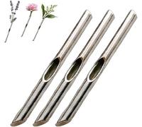 A Kind Brooch - Every bloom tells a different story, Elegant Flower Statement Brooch for Women, Meaningful Gift Jewelry (Grey*3)