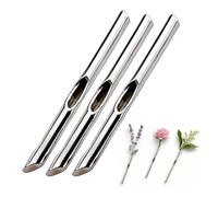 A Kind Brooch for Flowers, DIY Branch Shaped Flower Insert Pin for Women, Mini Changeable Vase Corsage Clip (3Pcs)