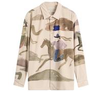 A Kind of Guise Men's Derbin Corduroy Shirt Running Horses