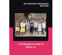 A kindergarten look at Psalm 23