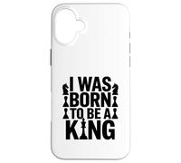 A King Chess Player Power Case for iPhone 16 Plus