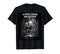 A King Chose His Queen Chess Romantic Art T-Shirt