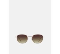 A.Kjaerbede Hello Sunglasses - Matte Gold - Yellow / One Size