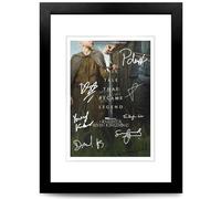 A Knight Of The Seven Kingdoms Cast Signed Photo Poster A4/A3 Print Picture Display Framed Autograph Memorabilia Gift TV Game Of Thrones Fans (A4 Framed & Mounted)