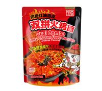A Kuan Double-Flavor Spicy Chicken Ramen (Bag) 167g