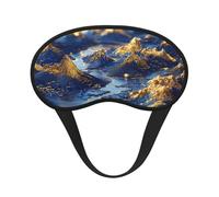A Landscape Shimmering Ultimate Eye Mask for Sleeping, Soft and Comfortable Eye Mask, Relaxing Zero Pressure Night Blindfold.