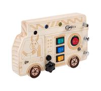 (A) Led Light Busy Board Sensory Board Button Switch Toy Compatible With Electronic Learning