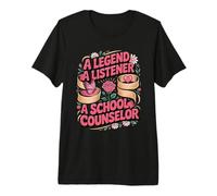 A Legend a Listener a School Counselor Premium T-Shirt