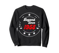 A Legend Was Born In 1958 Awesome Man Boy Birthday Sweatshirt
