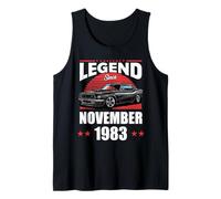 A Legend was Born in November 1983 Awesome Men Boys Birthday Tank Top