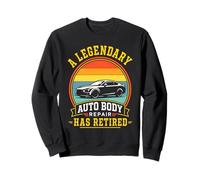 A Legendary Auto Body Repair Has Retired Vintage Retirement Sweatshirt