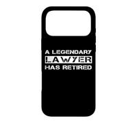A Legendary Lawyer Has Retired Attorney Retirement Retiring Case for iPhone 17 Pro Max