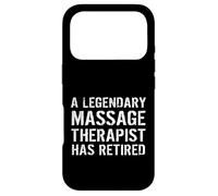 A Legendary Massage Therapist Has Retired Masseur Retirement Case for iPhone 17 Pro