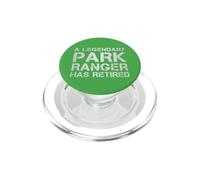 A Legendary Park Ranger Has Retired Forest Warden Retirement PopSockets PopGrip for MagSafe