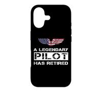 A Legendary Pilot Has Retired Military Jet Retirement Wings Case for iPhone 17