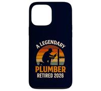 A Legendary Plumber Retired 2026 Retro Master Pipefitter Case for iPhone 13 Pro Max