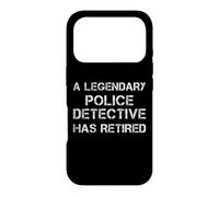 A Legendary Police Detective Has Retired Officer Retirement Case for iPhone 17 Pro
