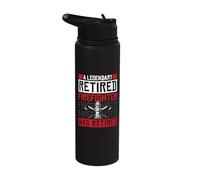 A Legendary Retired Firefighter Has Retired Stainless Steel Insulated Water Bottle