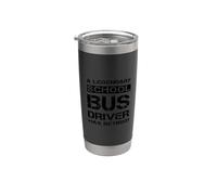 A Legendary School Bus Driver Has Retired Retirement Pension Stainless Steel Insulated Tumbler