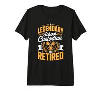 A Legendary School Custodian Has Retired Honor Premium T-Shirt