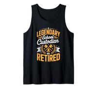 A Legendary School Custodian Has Retired Honor Tank Top