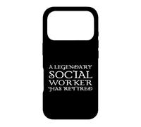 A Legendary Social Worker Has Retired Retirement Womens Case for iPhone 17 Pro