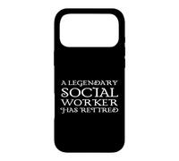 A Legendary Social Worker Has Retired Retirement Womens Case for iPhone 17 Pro Max