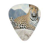 A leopard 12 Pack Guitar Picks Plectrums,4 pieces in each of 3 sizes, Suitable for a wide range of stringed instruments