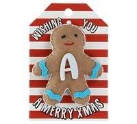 A Letter Gingerbread Man Christmas Tree Bauble Decoration Hanging Gift