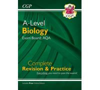A-Level Biology: AQA Year 1 & 2 Complete Revision & Practice with Online Edition
