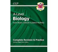 A-Level Biology: Edexcel A Year 1 & 2 Complete Revision & Practice with Online Edition: (CGP Edexcel A-Level Biology)