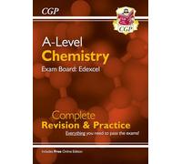 A-Level Chemistry: Edexcel Year 1 & 2 Complete Revision & Practice with Online Edition: (CGP A-Level Chemistry)