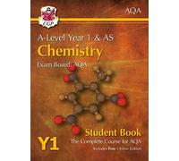 A-Level Chemistry for AQA: Year 1 & AS Student Book with Online Edition: (CGP AQA A-Level Chemistry)