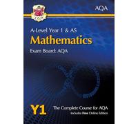 A-Level Maths for AQA: Year 1 & AS Student Book with Online Edition: course companion for the 2027 and 2028 exams (CGP AQA A-Level Maths)