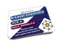A-Level OCR A Chemistry Flashcards: Modules 5-6 | 112 Double-Sided Cards with Definitions, Diagrams, and Practice Questions | SnapRevise Study Deck for Exam Success (2025 & 2026 Exams)