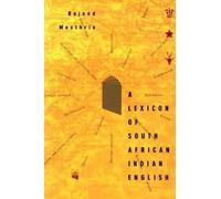 A Lexicon of South African Indian English